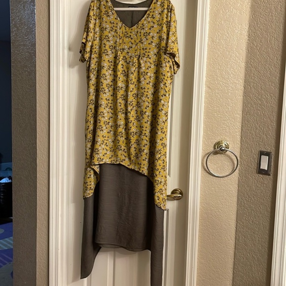 Shein Curve asymmetrical dress, size 2XL